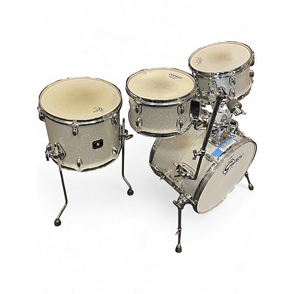 Used Gretsch Drums 4 Piece CATALINA CLUB Silver Sparkle Drum Kit