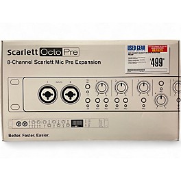 Used Focusrite SCARLETT OCTOPRE Microphone Preamp