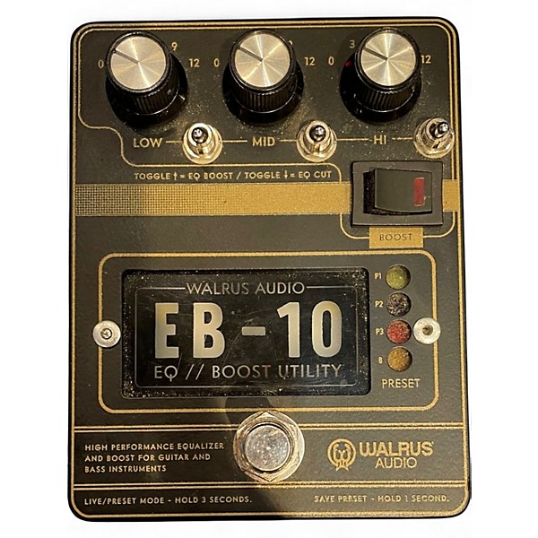 Used Walrus Audio EB-10 Pedal