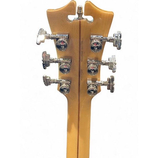 Used D'Angelico deluxe Brighton desert gold Solid Body Electric Guitar