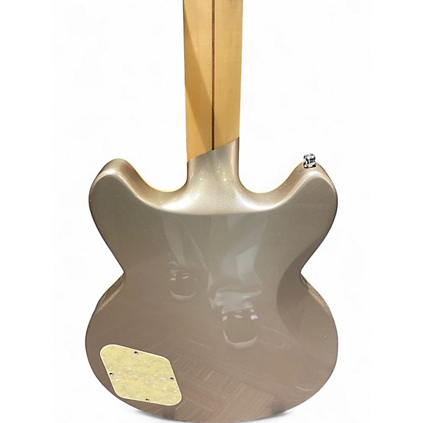 Used D'Angelico deluxe Brighton desert gold Solid Body Electric Guitar