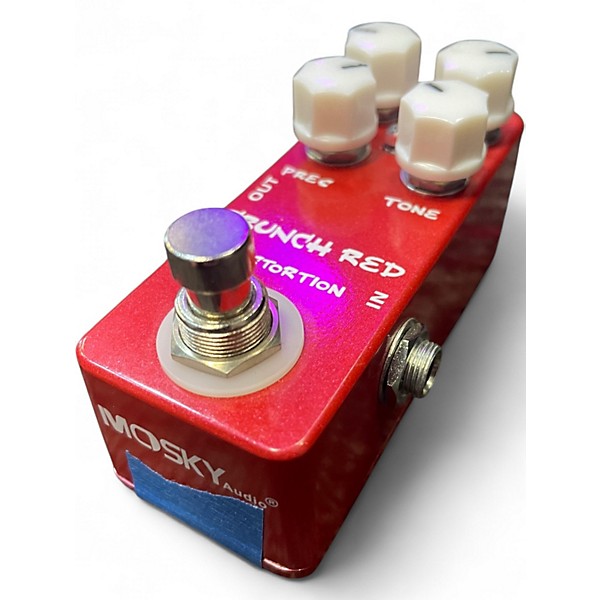 Used Mosky CRUNCH RED Effect Pedal
