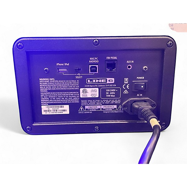 Used Line 6 Spider V 60 1x10 Guitar Combo Amp