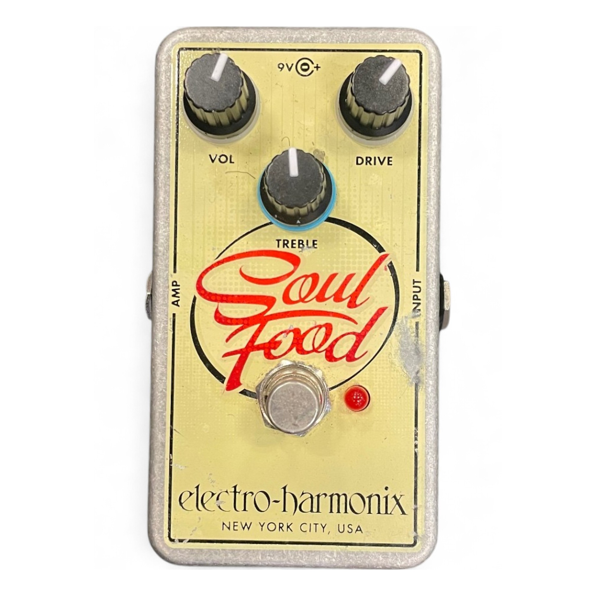Used Electro-Harmonix Soul Food Overdrive Effect Pedal