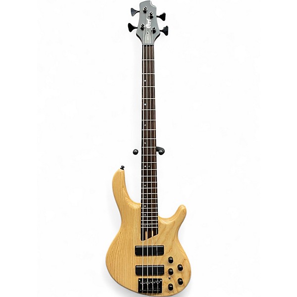 Used Cort B4 Natural Electric Bass Guitar