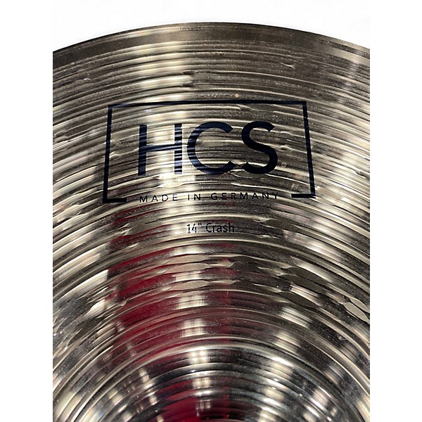 Used MEINL 14in HCS Crash Cymbal