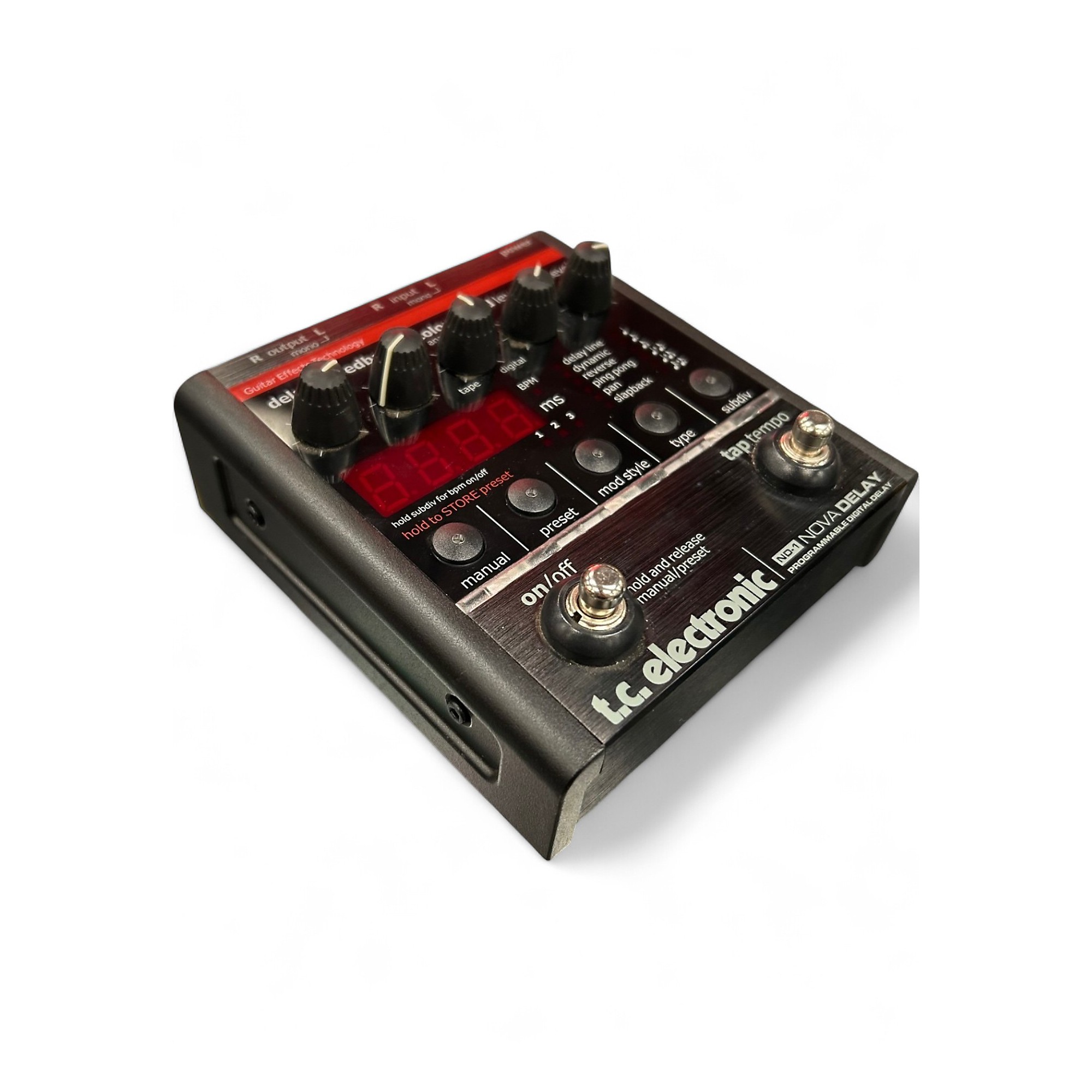 ギター t.c. electronic NOVA DELAY Amazon.com: TC Electronic ND-1 Nova Delay Guitar Pedal