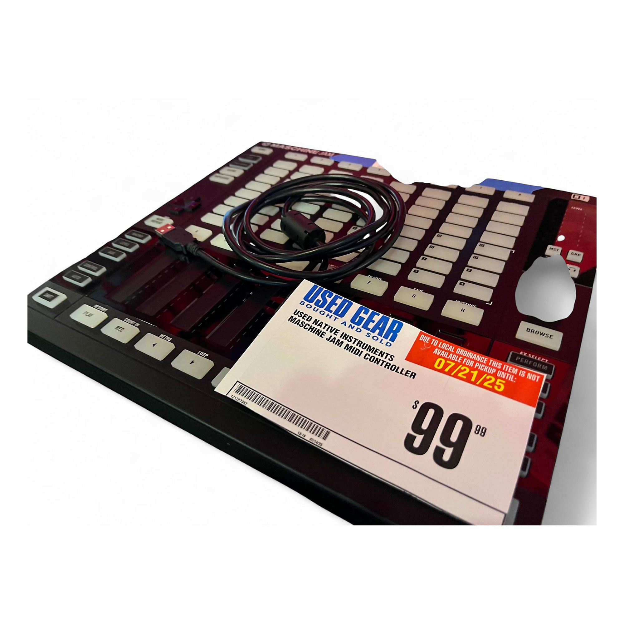 Used Native Instruments Maschine Jam MIDI Controller