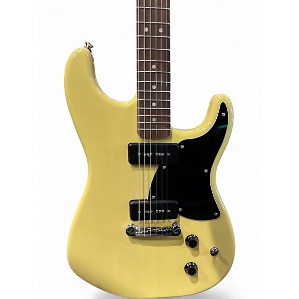 Used Squier Paranormal Strat-O-Sonic Laurel Fingerboard Vintage Blonde Solid Body Electric Guitar