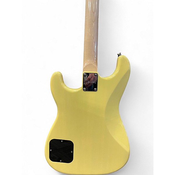 Used Squier Paranormal Strat-O-Sonic Laurel Fingerboard Vintage Blonde Solid Body Electric Guitar