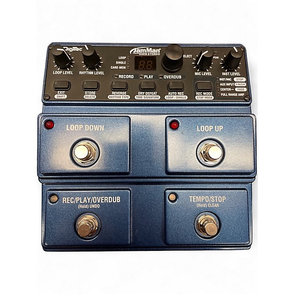Used DigiTech JML Jam Man Looper Phrase Sampler Pedal