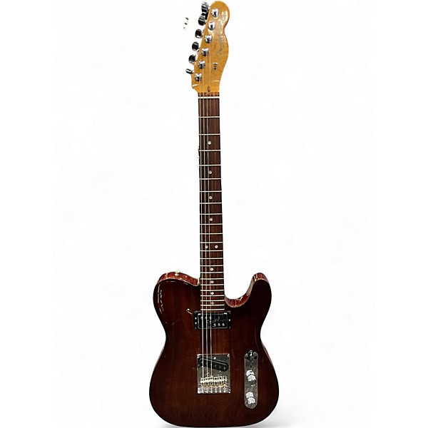 Used 2013 Fender American Select Flame Maple Carved Top Telecaster Tasmanian Blackwood Top Solid Body Electric Guitar