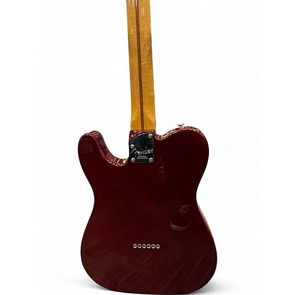 Used 2013 Fender American Select Flame Maple Carved Top Telecaster Tasmanian Blackwood Top Solid Body Electric Guitar