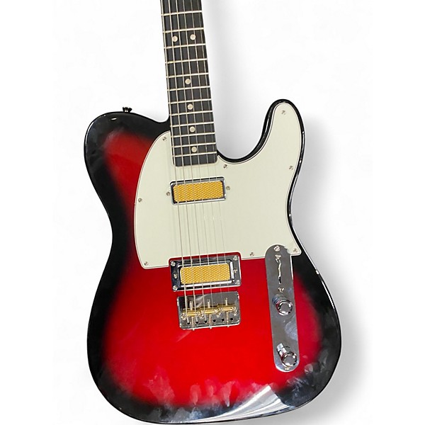 Used Fender Gold Foil Telecaster Black Cherry Solid Body Electric Guitar