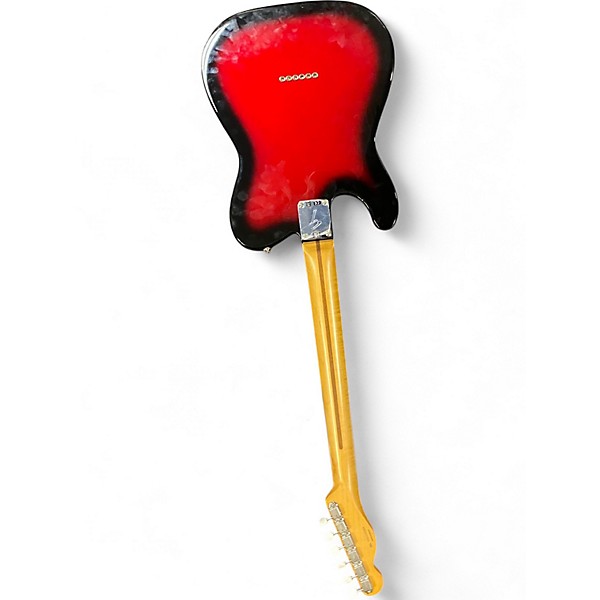 Used Fender Gold Foil Telecaster Black Cherry Solid Body Electric Guitar