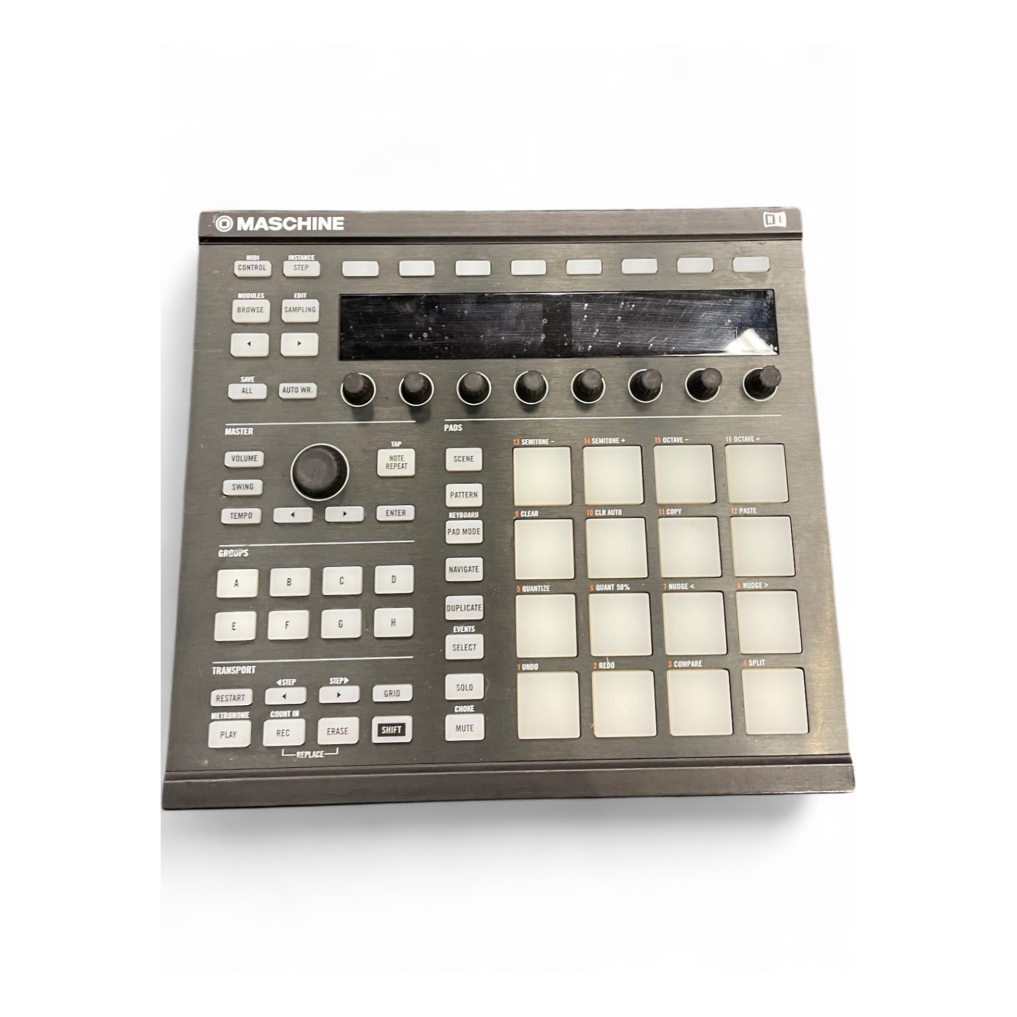 Native Instruments MASCHINE シルバー Used Native Instruments Maschine MKII MIDI Controller