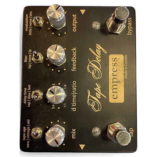 Used Empress Effects Tape Delay Effect Pedal