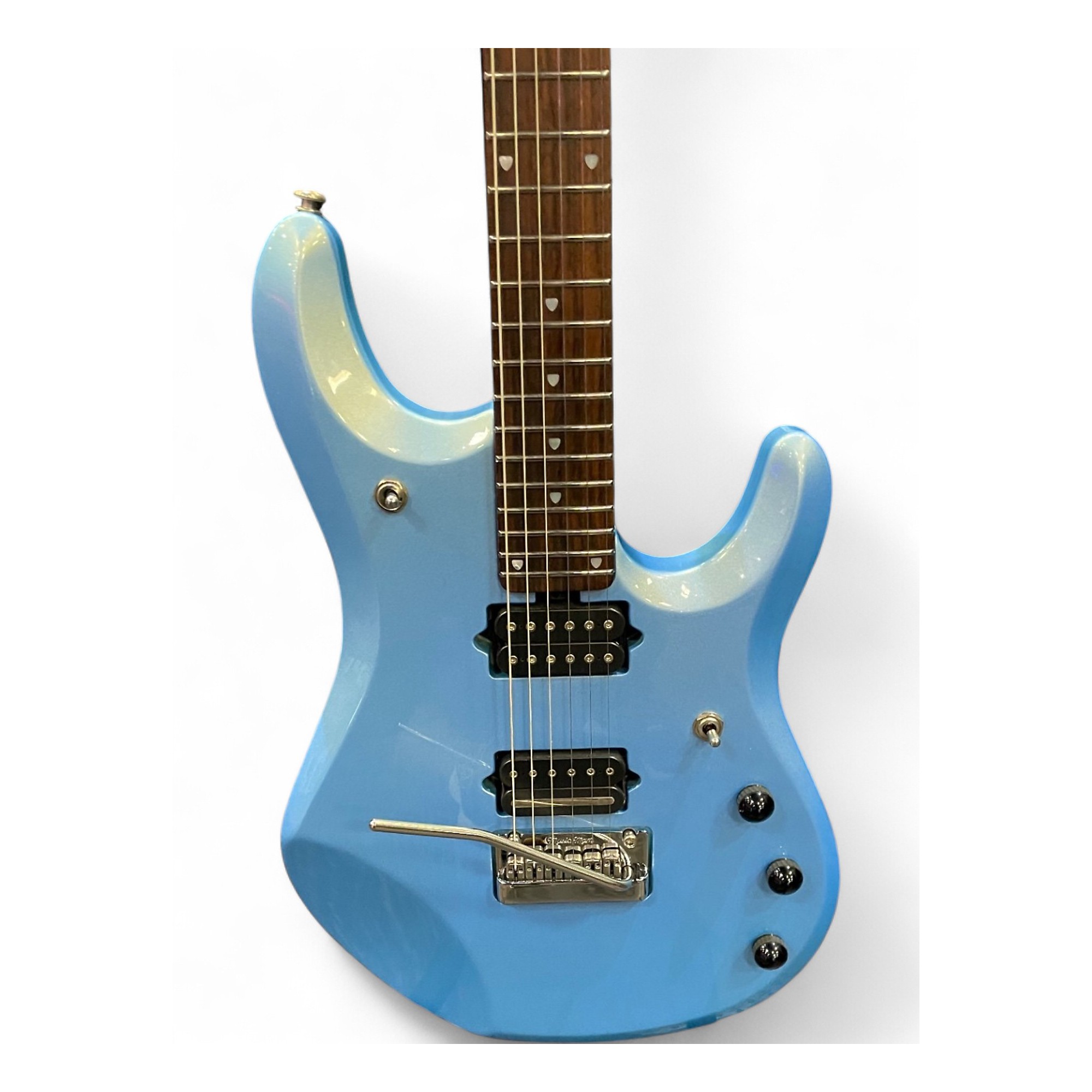 ギター blue Used 2014 Ernie Ball Music Man JP6 full rosewood neck sky