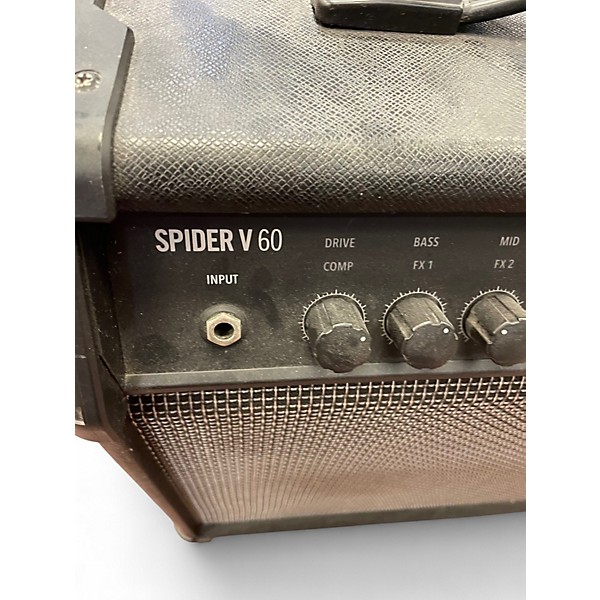 Used Line 6 Spider V 60 1x10 Guitar Combo Amp