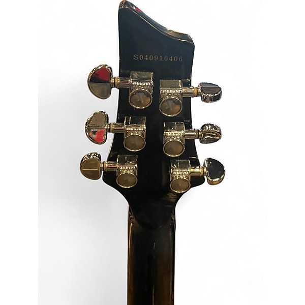 Used Schecter Guitar Research C-1 ELITE DIAMOND SERIES Black Solid Body Electric Guitar