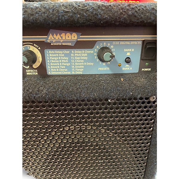 Used Yorkville AM100 Acoustic Guitar Combo Amp