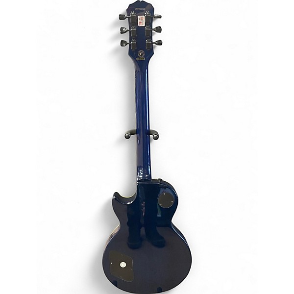 Used Epiphone Les Paul Classic Limited Edition Quilt Blue Burst Solid Body Electric Guitar