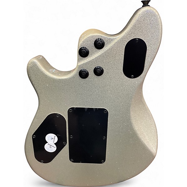 Used EVH Wolfgang Standard Silver Sparkle Solid Body Electric Guitar