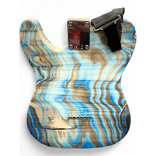 Used Fender FSR Standard Telecaster Blue Swirl Solid Body Electric Guitar