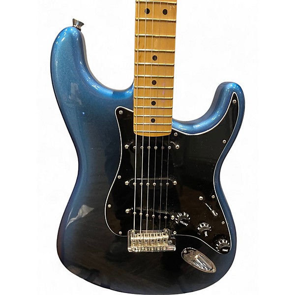 Used Fender American Professional II Stratocaster Dark Knight Solid Body Electric Guitar