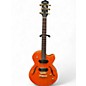 Used Yamaha AEX 502 Orange Hollow Body Electric Guitar thumbnail