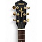 Used Yamaha AEX 502 Orange Hollow Body Electric Guitar