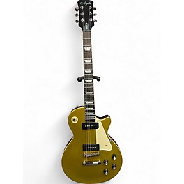 Used Agile Single Cut Gold Top Solid Body Electric Guitar