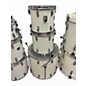 Used TAMA 9 Piece Superstar White Drum Kit