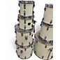 Used TAMA 9 Piece Superstar White Drum Kit