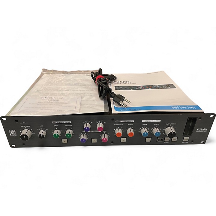 DTM・DAW Solid State Logic Fusion SSL Solid State Logic Fusion Audio Processor | FrontEndAudio.com