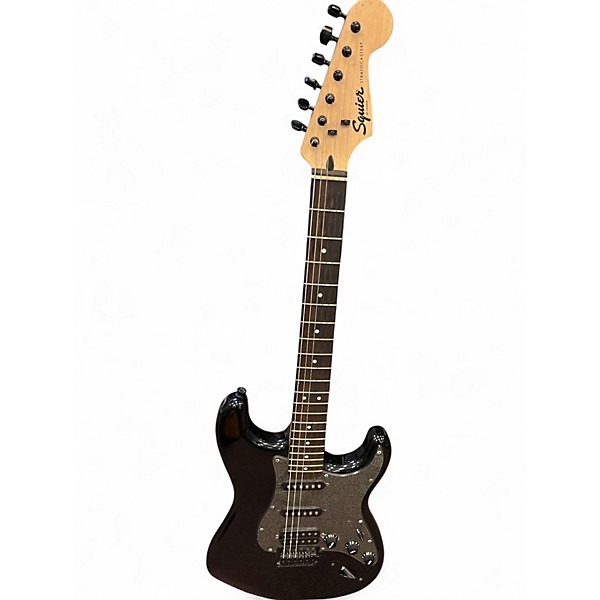 ✨未使用✨Fender Squier Stratocaster Black Fender Squier Sonic Stratocaster - Black w/ Frontman 10G