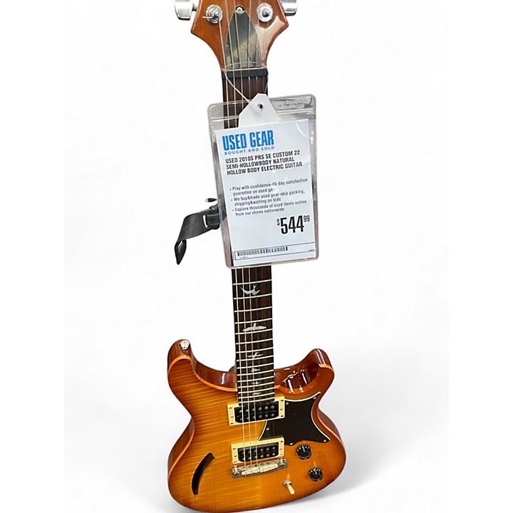 2017 PRS SE Custom 22 Semi-Hollow Grey Black – Ish Guitars