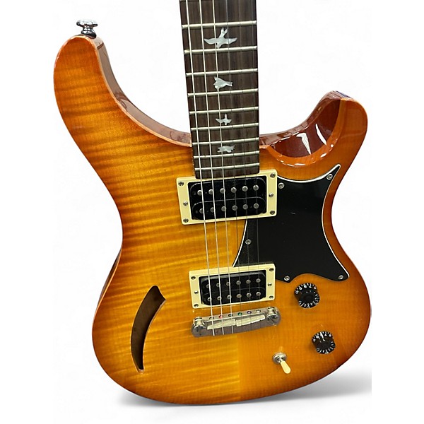 Used 2010s PRS SE Custom 22 Semi-Hollowbody Natural Hollow Body Electric Guitar
