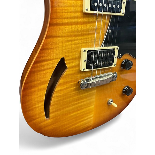 Used 2010s PRS SE Custom 22 Semi-Hollowbody Natural Hollow Body Electric Guitar