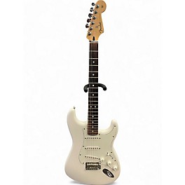 Used 2020s Fender Player Stratocaster Polar White Solid Body Electric Guitar