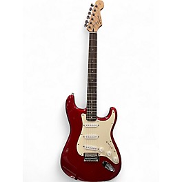 Used Squier Affinity Stratocaster Metallic Red Solid Body Electric Guitar