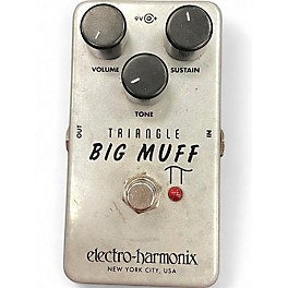 Used Electro-Harmonix Big Muff Triangle Pi Distortion Effect Pedal