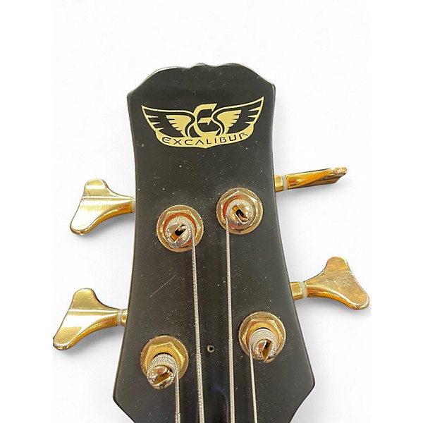 Used Excalibur BASS Natural Electric Bass Guitar