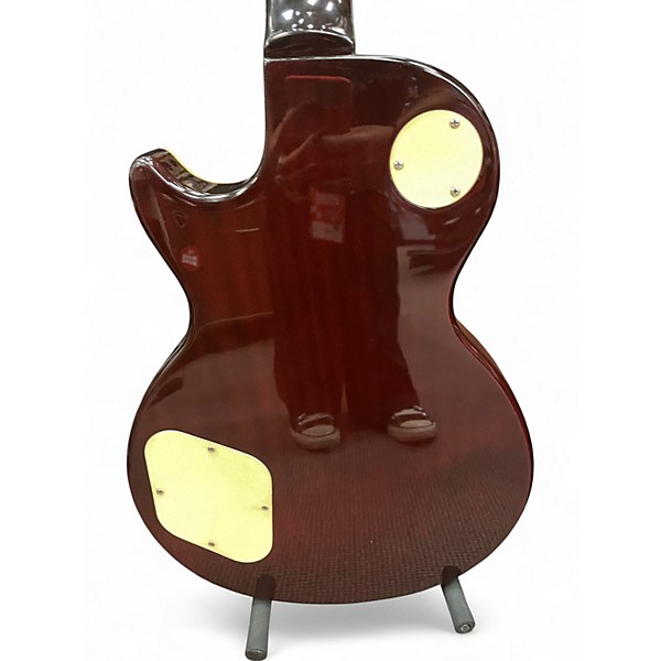 Used Epiphone Les Paul Classic Quilt Top Trans Red Solid Body Electric Guitar