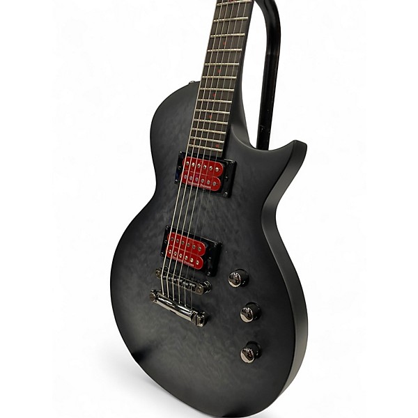 Used ESP LTD Signature Ben Burnley BB-600 Baritone  See Thru Black Sunburst Satin Baritone Guitars
