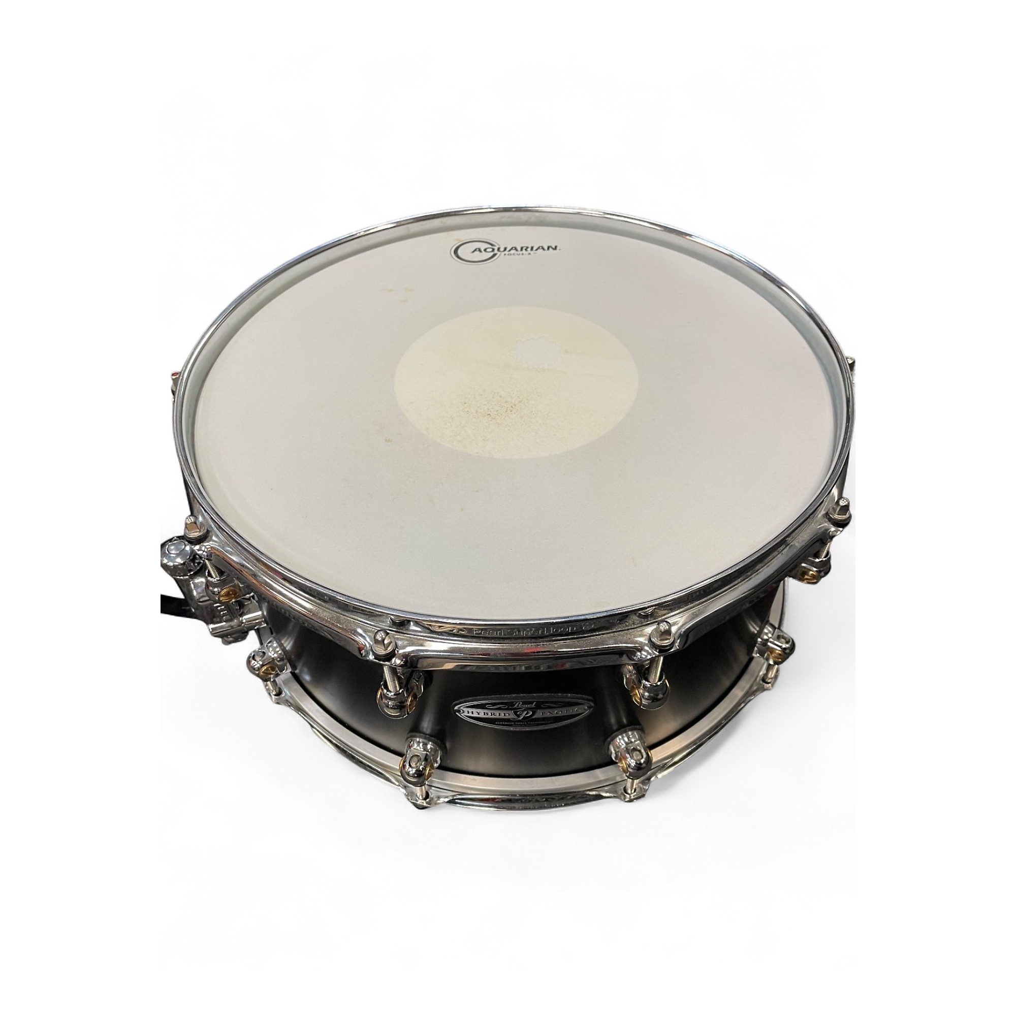Used Pearl 14X6.5 Hybrid Exotic Black Drum Black 213 | Guitar Center