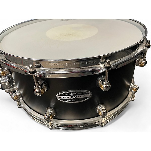 Used Pearl 14X6.5 Hybrid Exotic Black Drum