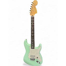 Used Fender Tom Delonge Signature Stratocaster Surf Green Solid Body Electric Guitar