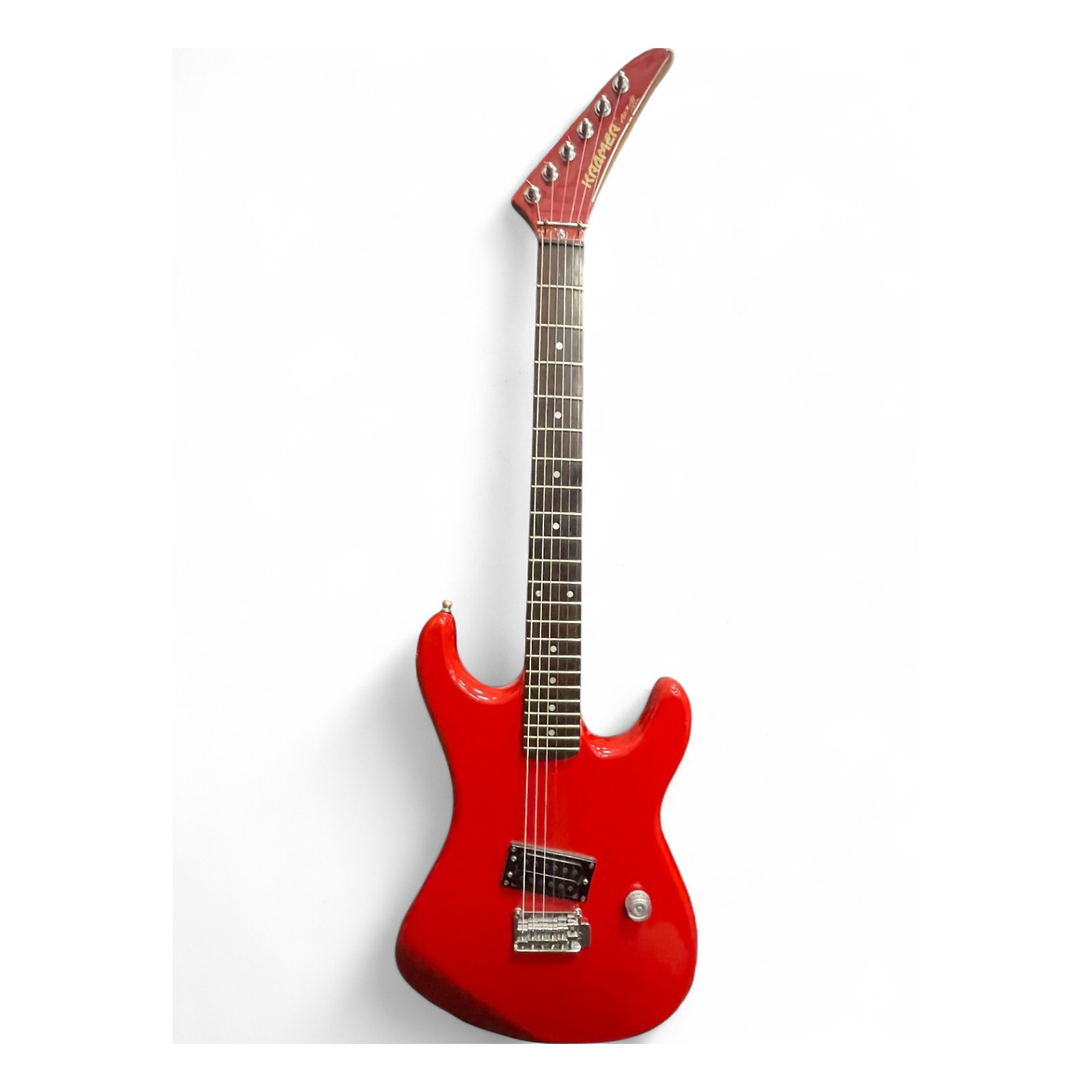 Used Kramer AEROSTAR ZX10 Candy Apple Red Solid Body