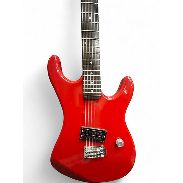 Used Kramer AEROSTAR ZX10 Candy Apple Red Solid Body Electric Guitar